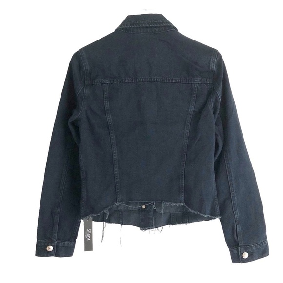 Silent New York Dark Wash Denim Jacket Size Small - Picture 3 of 10